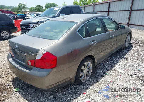 2006 Infiniti M45 z USA, uszkodzony, nr VIN JNKBY01E46M206918